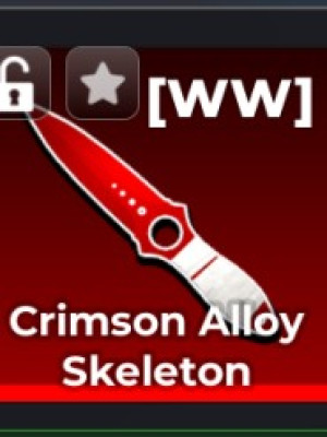 Crimson Alloy Skeleton