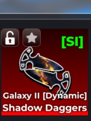 Galaxy II [Dynamic] Shadow Daggers