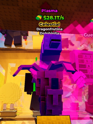 Plasma Dragonfrutina - 28T/sec Kick a lucky block