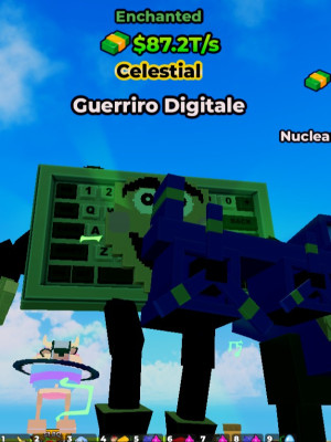 Enchanted Celestial Guerriro Digi. 87T/S MAX LVL