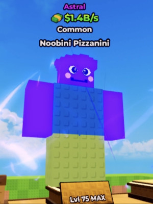 Noobini pizza nini / 75 level