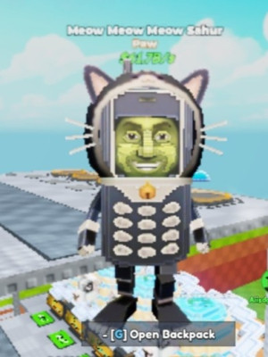 Новый Meow Meow Meow Sahur (50лвл)