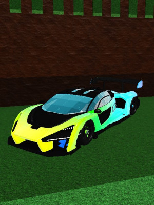 Построю вам McLaren Senna в градиентой раскраске (ЧИТАТЬ ОПИСАНИЕ)