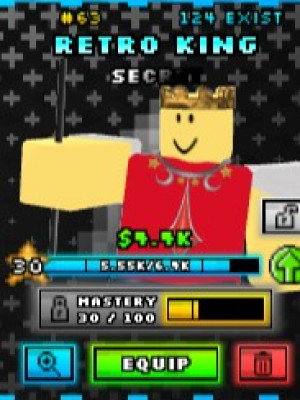 SHINY RETRO KING