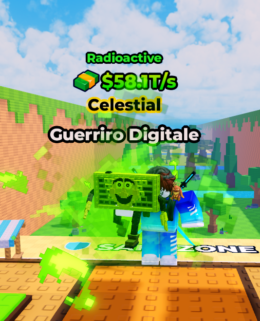 👽👽 Guerriro Digitale 👽 58.1 T/s MAX LVL 👽 Radioactive 👽👽