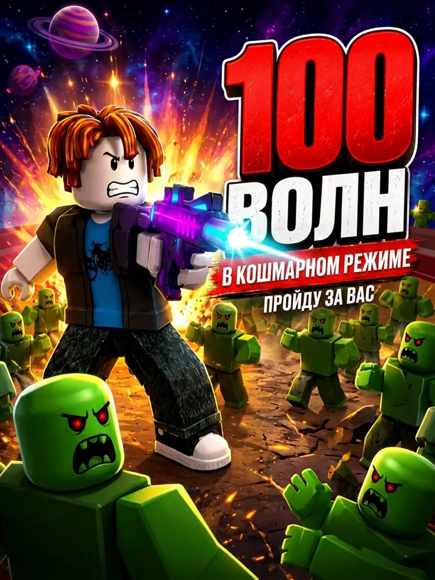 Помогу пройти 100+ в кошмарном режиме