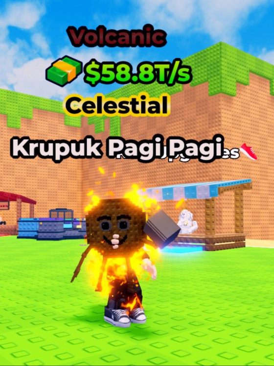 Krupuk Pagi Pagi Volcanic 58.8T/s 68lvl