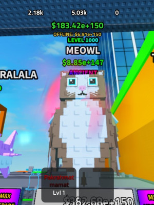 Meowl 1000lvl