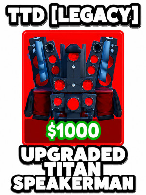 ⭐UPGRADED TITAN SPEAKERMAN | [LEGACY] TTD