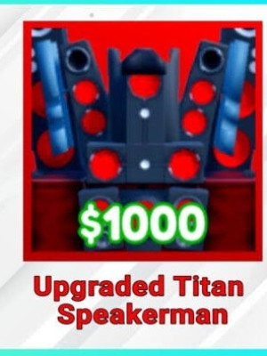 Upgraded Titan speaker man