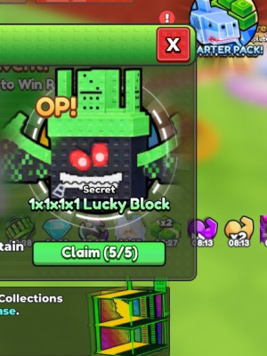 Полный индекс 1х1х1х в be a lucky blok