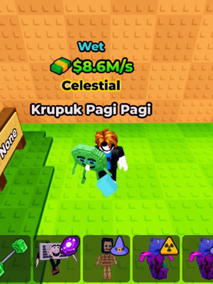 Wet krupuk pagi pagi