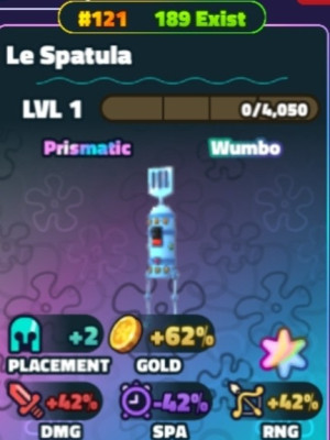 продаю  wumbo La spatula ss золотой номер #121