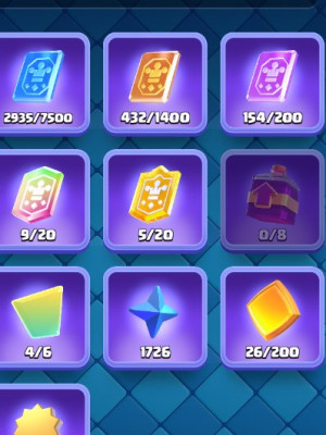 🔥ЖИРНЫЙ АККАУНТ 12334 кубков/1630 ЛВЛ С ЛЮТОЙ ПРОКАЧКОЙ🔥 +АККАУНТ БС 21к кубков