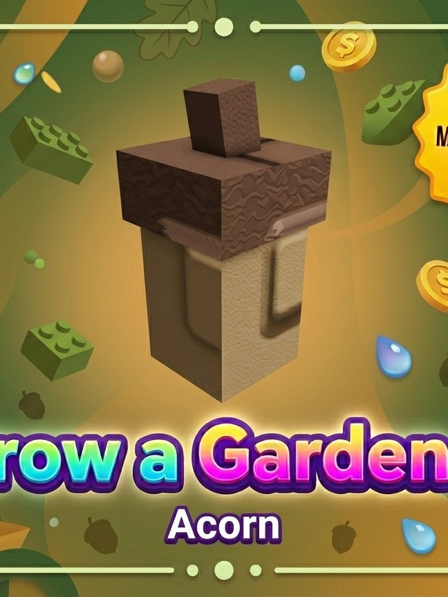 Семя Acorn Grow a Garden 2 Быстрая выдача