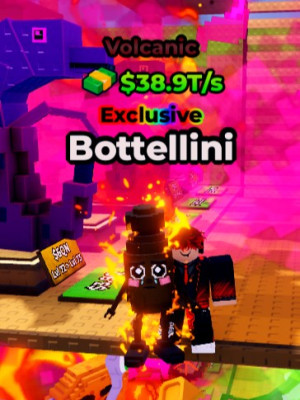 Bottellini Volcanic Exclusive !  $38.9 T/s