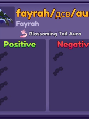 fayrah blossoming aura