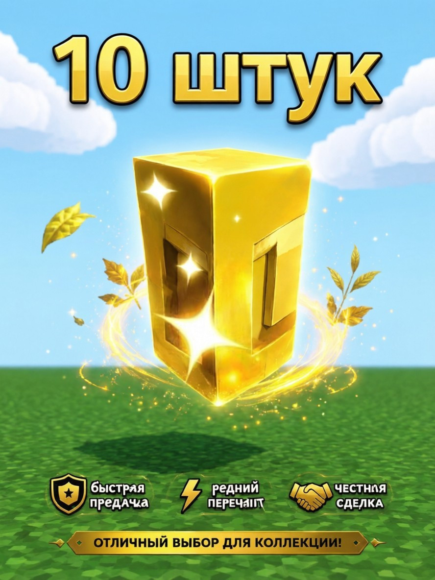 🏆 ЗОЛОТЫЕ СЕМЕНА (Golden/Midas Seeds) — 10 ШТУК | Grow a Garden 2 🏆