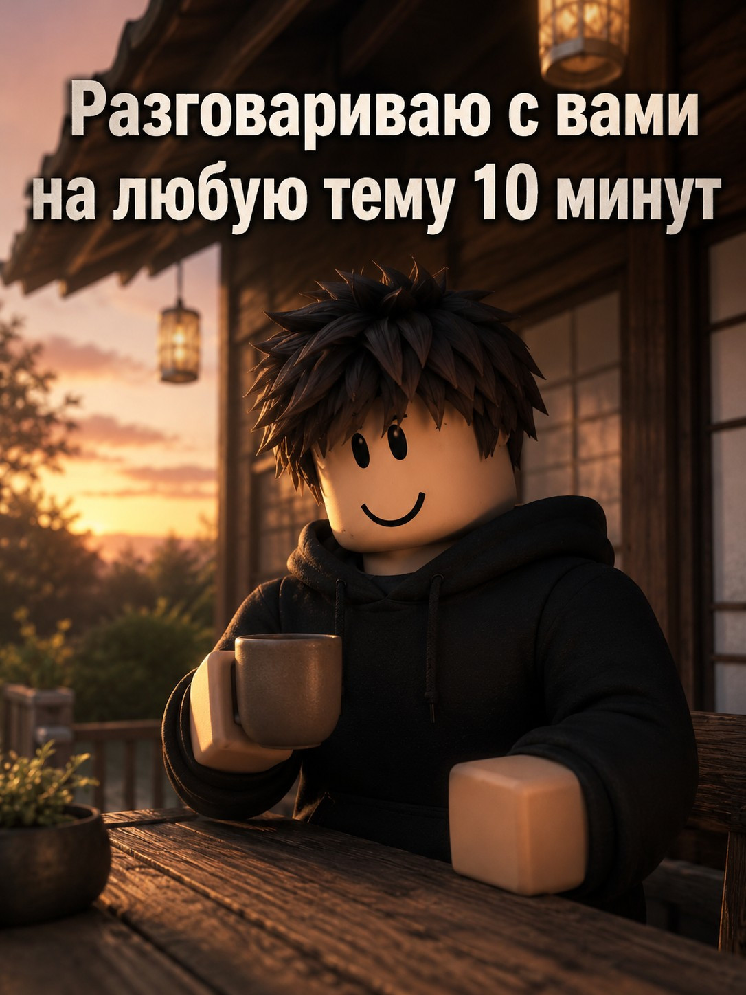 *"Болтаю с вами 10 минут хоть о чем*"