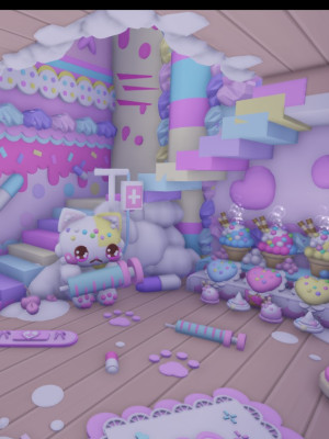cute kawaii house