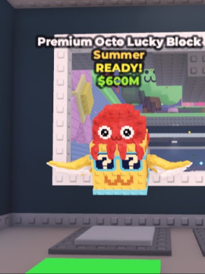 Premium Octo Lucky Block