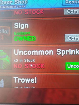 uncommon sprinklers