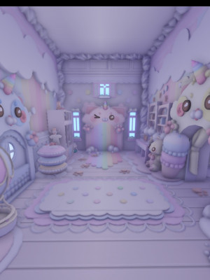 cute cats house
