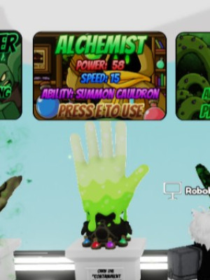 помогу получить перчатку ALCHEMIST