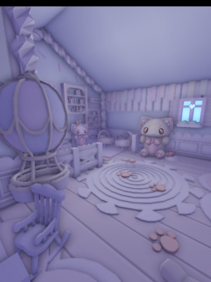 cute cats house