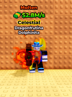 Dragonfrutina | Molten | 2.8M/s | 1 LVL