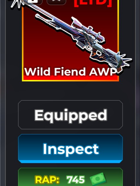 AWP Wild Fiend