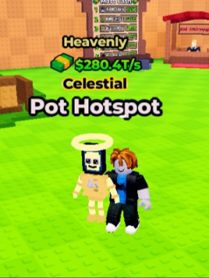 🏆HEAVENTLY🏆CELECTIAL🏆280.4 T/s MAX LVL🏆POT HOTSPOT 🏆