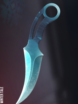 🔴Комбо Сет 🔴Скинов: Akr: Genesis🌌, и Нож🔪: Fang: Ice Storm🧊