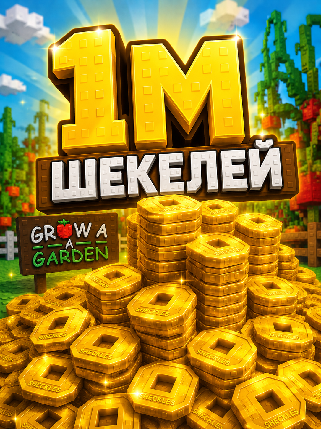 1M ШЕКЕЛЕЙ
