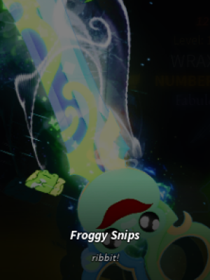 Froggy Snips | скин на fabulous rod