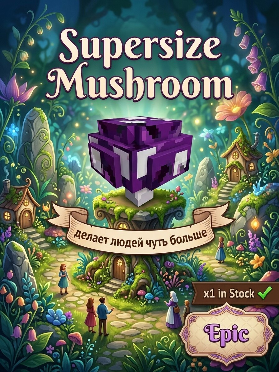 Supersize Mushroom