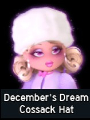 December's Dream Cossack Hat