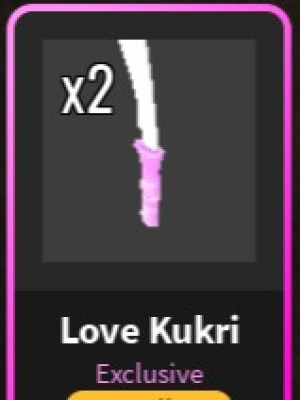 Love Kukri (Knife)
