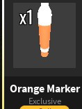 Orange marker (Exclusive)