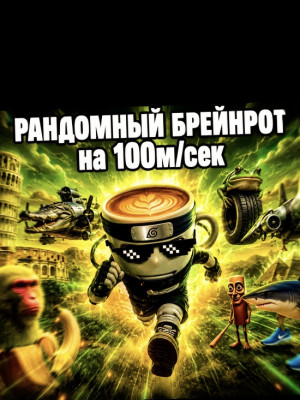 рандомный брейнрот на 100м/сек