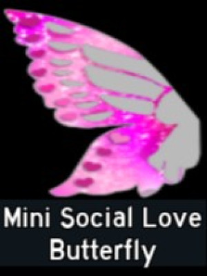 Mini Social Love Butterfly