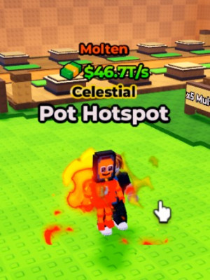 🏆MOLTEN🏆CELECTIAL🏆46.7 T/s MAX LVL🏆POT HOTSPOT 🏆