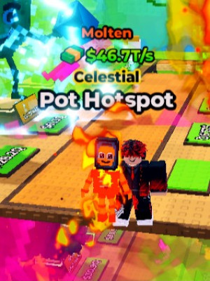 Pot Hotspot Molten $46.7 T/s