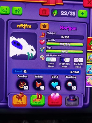 Nor'gan fm leg color
