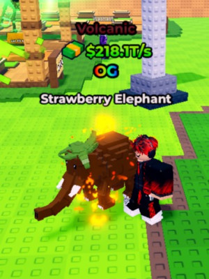 strawberry elephant Volcanic $218.1 T/s