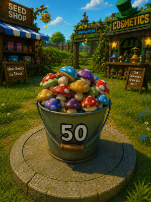50 mushroom seed