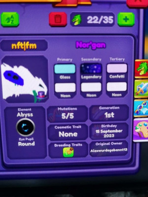 Nor'gan fm leg color