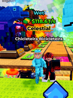 Chicleteira Bicicleteira Wet $118.6 T/s