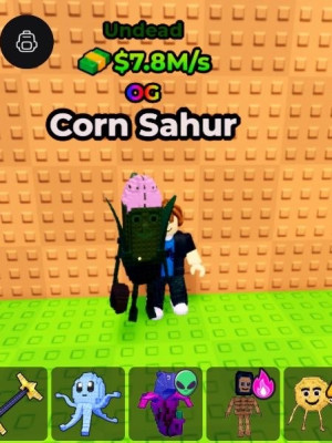 Corn Sahur | Undead | 7.8M/s | 1 LVL