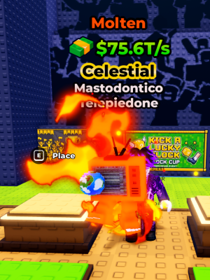 🔥 Molten Mastodontico Telepiedone🔥75.6 T/s максимальный лвл🔥